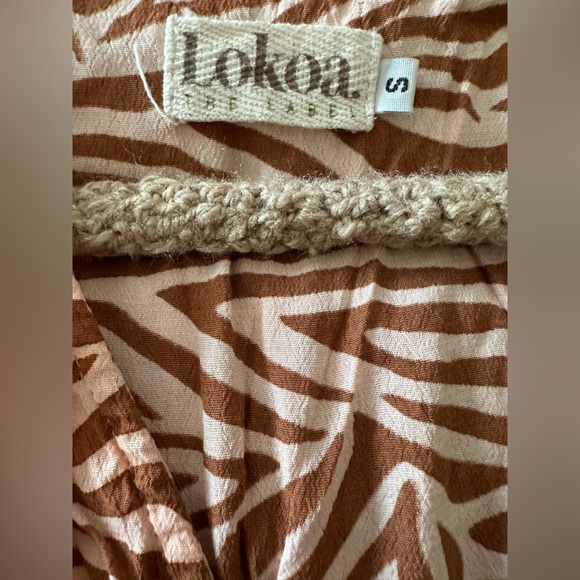 Lokoa The Label Print Dress Small - Picture 6 of 8